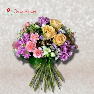 Precious Mum Handtied Bouquet