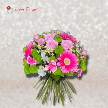 Pink Petal Perfection Bouquet